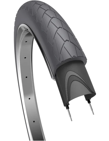 Buitenband Edge Mambo 28 x 2.00"/ 50-622 mm - grijs met reflectie