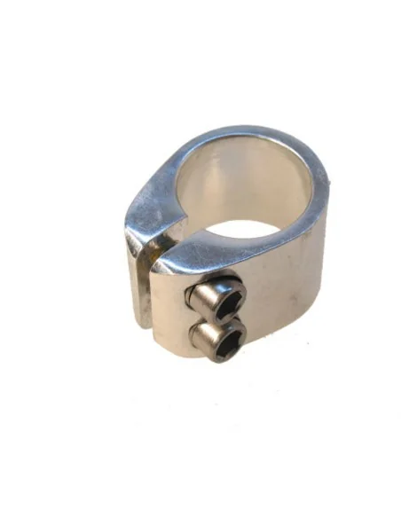 Zadelpenklem Freestyle 2-bouts - Ø 28.6 mm - zilver