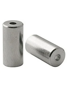 Kabelhoedje Elvedes ø4,3 - 5,7mm messing - zilver (150 stuks)