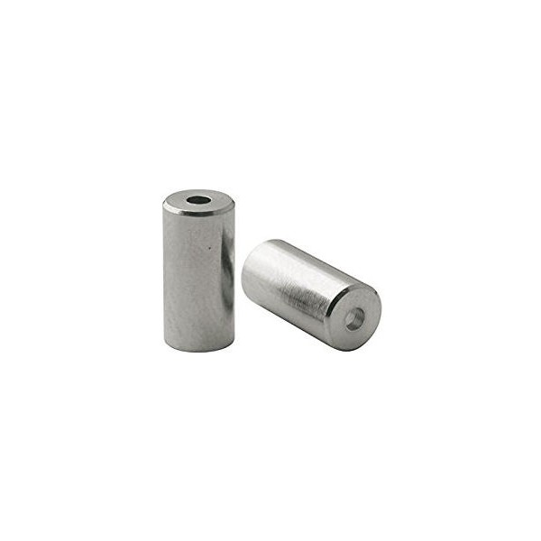 Kabelhoedje Elvedes ø4,3 - 5,7mm messing - zilver (150 stuks)