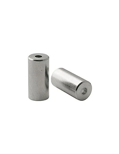 Kabelhoedje Elvedes ø4,3 - 5,7mm messing - zilver (150 stuks)