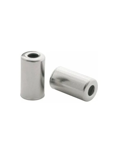 Kabelhoedje Bofix messing ø5.5mm (25 stuks) - Zilver