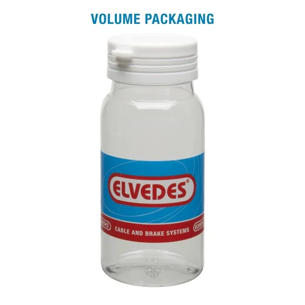 Kabelhoedje Elvedes ø5,0mm messing - zilver (200 stuks)