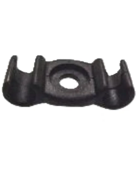 Kabelklem dubbel Bofix met parkers (25 stuks)