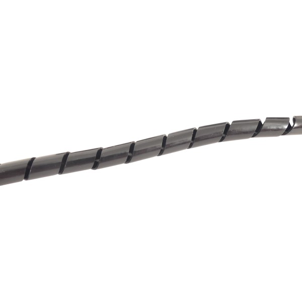 Kabel/Framebeschermer spiraal - 8mm / 10meter - zwart