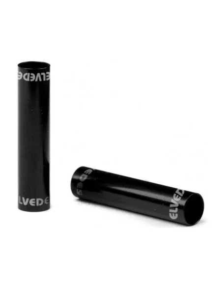 Buitenkabel verlengnippels Elvedes ø5,0mm aluminium - zwart (25 stuks)