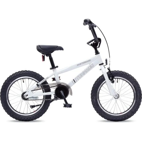 BMX Fiets Royal-Bugatti Tornado 16 inch - Wit