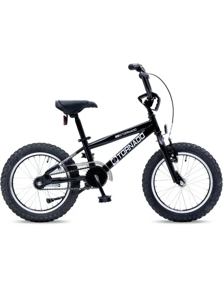 BMX Fiets Royal-Bugatti Tornado 16 inch - Zwart