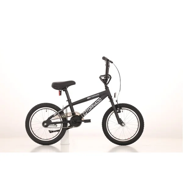 BMX Fiets Royal-Bugatti Tornado 16 inch - Mat Zwart