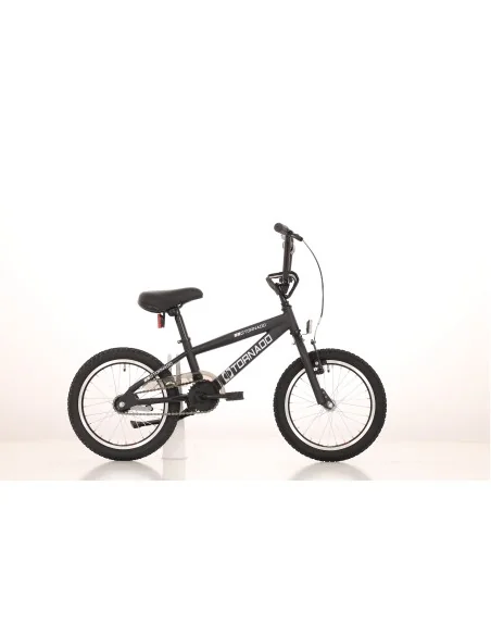 BMX Fiets Royal-Bugatti Tornado 16 inch - Mat Zwart