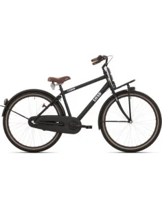 Kinderfiets Bikefun Load 20 inch met remnaaf - Mat Zwart