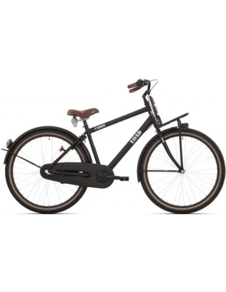 Kinderfiets Bikefun Load 24 inch met Nexus 3 versnelling/remnaaf - Mat Zwart