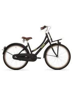 Kinderfiets Bikefun Urban City 24 inch met Nexus 3 versnelling/remnaaf - Mat Zwart