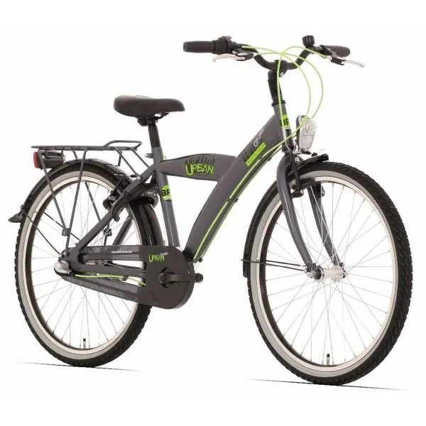 Kinderfiets Bikefun Urban City 24 inch met Nexus 3 versnelling/remnaaf - Titanium