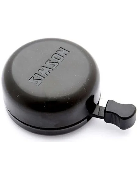 Fietsbel Simson Traditioneel staal - zwart