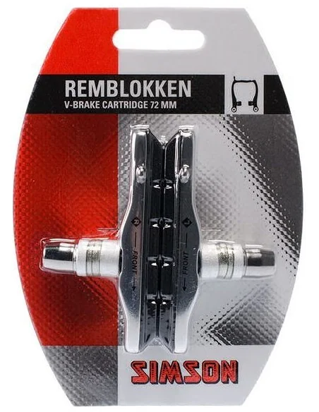 Simson Cartridge Remschoenen V-Brake 72mm