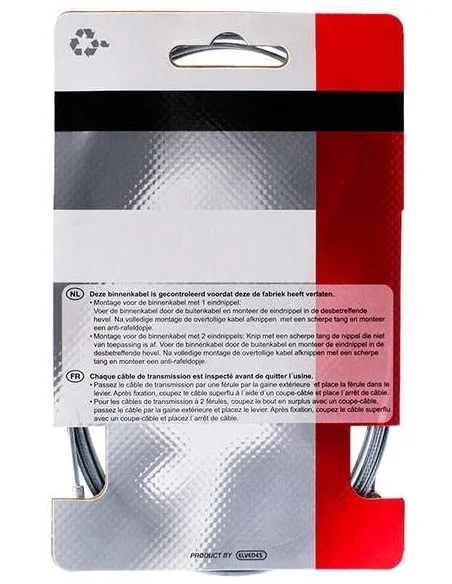 Rem binnenkabel Simson met 2 nippels - universeel