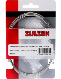 Schakel binnenkabel Simson - RVS