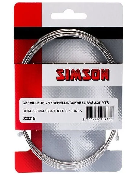 Schakel binnenkabel Simson - RVS