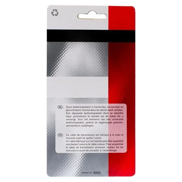 Remkabelset compleet Simson universeel - zwart