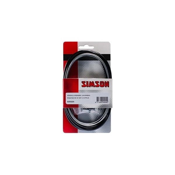 Versnellingskabelset Simson SRAM / Sachs - zwart