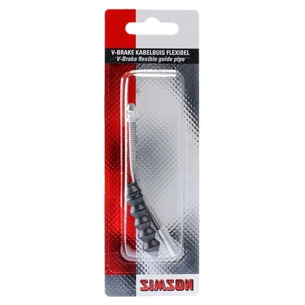 Simson Remkabelbuis V-Brake Flexibel incl. Rubbers