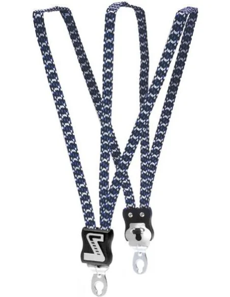 Snelbinder Trio Simson met 3 binders - marine/wit