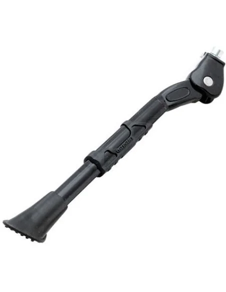 Zijstandaard verstelbaar Simson King met 30mm brede plaat - zwart