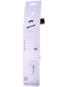 Zijstandaard voor kinderen 12" Simson - zwart